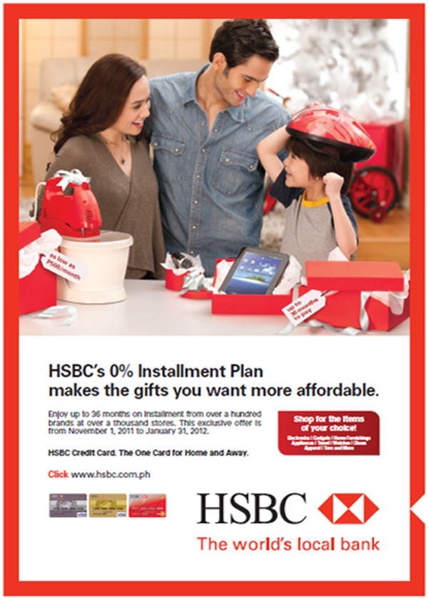 HSBC Holiday Promo 0 Installment Plan up to 36 months VillMan Computers