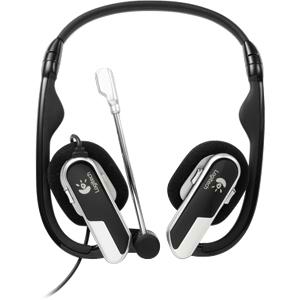 Logitech H555 Pure DIgital USB Flat-Folding Laptop Headset with NC Mic