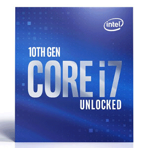 Intel Core i7-10700K Processor 3.80GHz 16M Cache, up to 5.10 GHz LGA1200