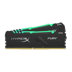 Kingston 32GB (16GB x2) DDR4 3600Mhz HyperX Fury RGB KHX436C18FB3AK2/32 DIMM