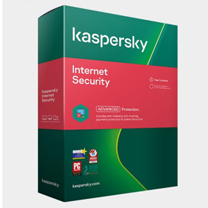 Kaspersky Internet Security 2021 (1) User (1) Year - Advanced security & antivirus suite for your privacy & money for PC
