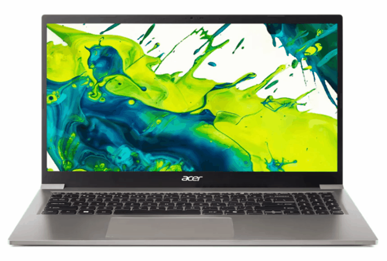 Acer Aspire Lite 15 AL15-33P-332M Natural Titanium |15.6in FHD IPS|Intel Core 3 N355|8GB DDR5|512GB SSD|Intel UHD Graphics|Win11