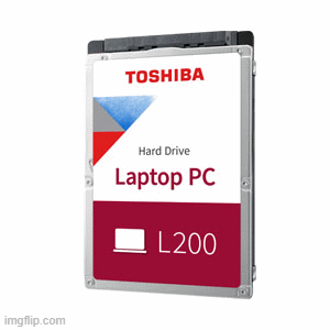 Toshiba 1TB L200 2.5-inch Internal HDD HDWL110UZSVA 5400RPM 128MB SATA (7MM)