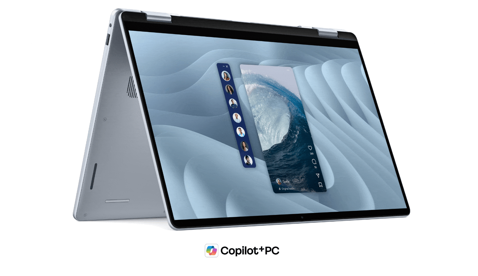 Dell 16 Plus 2-in-1 DB06250 | Ice Blue | Core Ultra 7 256V | 16GB LPDDR5X | 1TB SSD | 16in Touch | Intel Arc Graphics | Win11