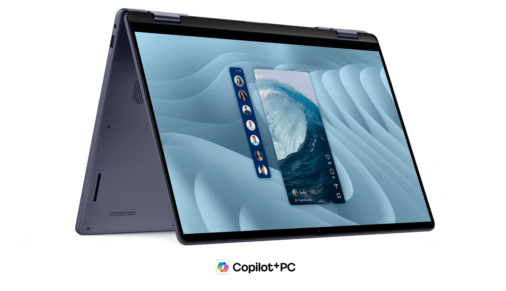 Dell 16 Plus 2-in-1 DB06250 | Midnight Blue | Core Ultra 9 | 32GB LPDDR5X | 1TB SSD | 16in Touch | Intel Arc Graphics | Win11