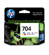 HP CN693AA #704 Tri-Color Ink Cartridge