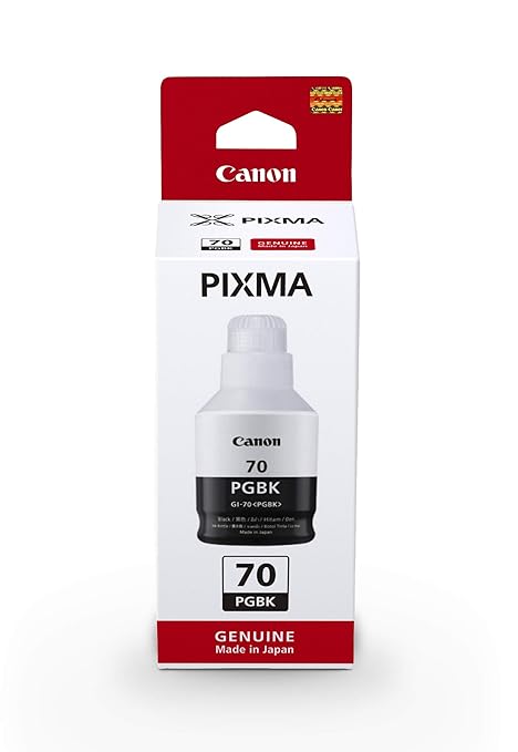 Canon GI-70 PGBK (Pigment Black) Ink Bottle