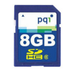 PQI 8GB (PQSD-8GB CLASS6) SDHC Card