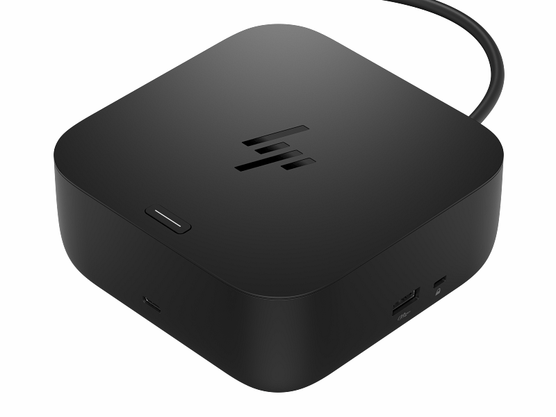 HP USB-C 100W G6 Dock (9X3V1UT) | USB-C Docking Station | Up to 4K Resolution | 100W Docking Solution | Jet Black