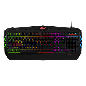 Acer Nitro Gaming Keyboard | USB | RGB Membrane Switches | Pre-set 3 color zone