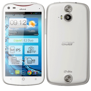 Acer Liquid E2 4.5-inch Android Jelly Bean 4.1/1GB RAM/4GB Storage/8MP Camera with Auto Focus
