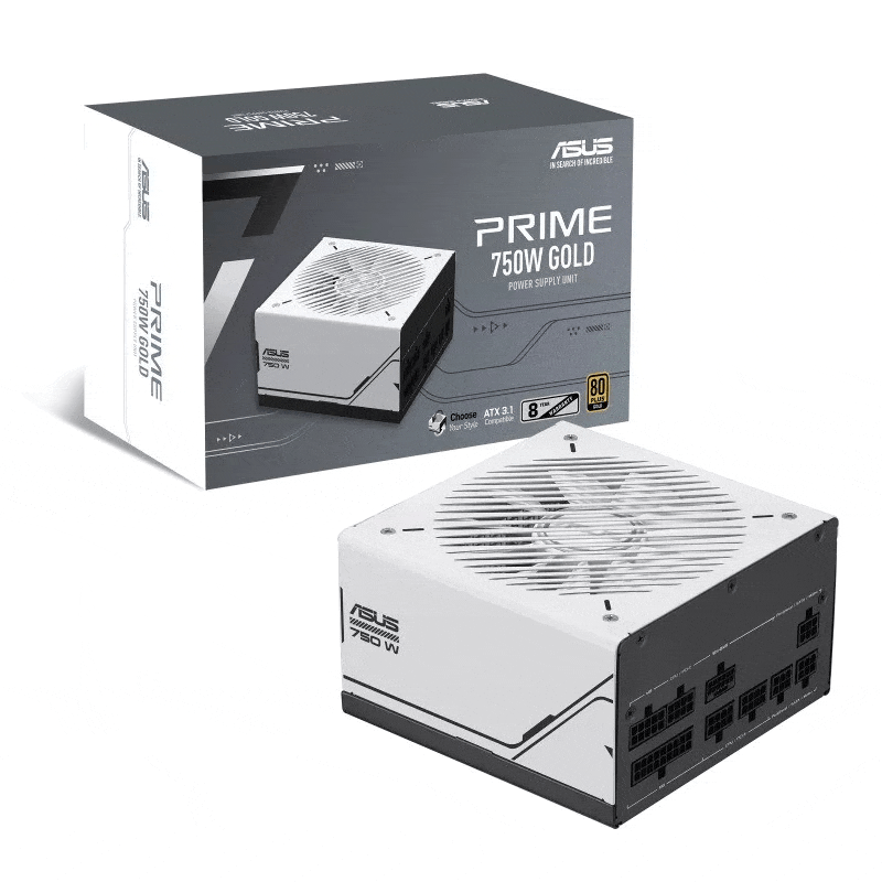 Asus PRIME AP-750G 750W 80+ GOLD FULLY MODULAR POWER SUPPLY
