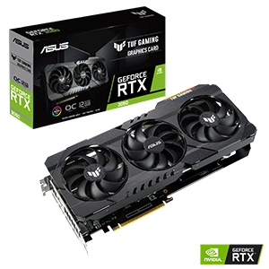 Asus TUF Gaming GeForce RTX 3060 OC Edition 12GB GDDR6 GPU