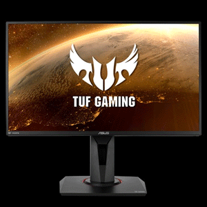 Asus TUF Gaming VG259QM, 24.5In FHD IPS 280Hz, 1ms(GTG), Extreme Low Motion Blur Sync, G-SYNC,DisplayHDR 400, Gaming Monitor