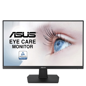 Asus VA24EHE 23.8In Full HD, IPS, Frameless, 75Hz, Adaptive-Sync, Low Blue Light, Flicker Free, Wall Mountable Monitor