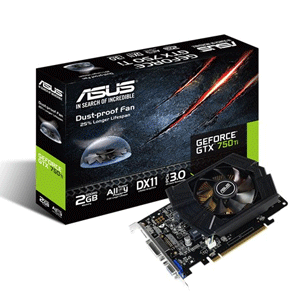 Asus GeForce GTX 750 TI 2GB/GDDR5/128-bit Dual-link DVI-D/HDMI Performance Graphics