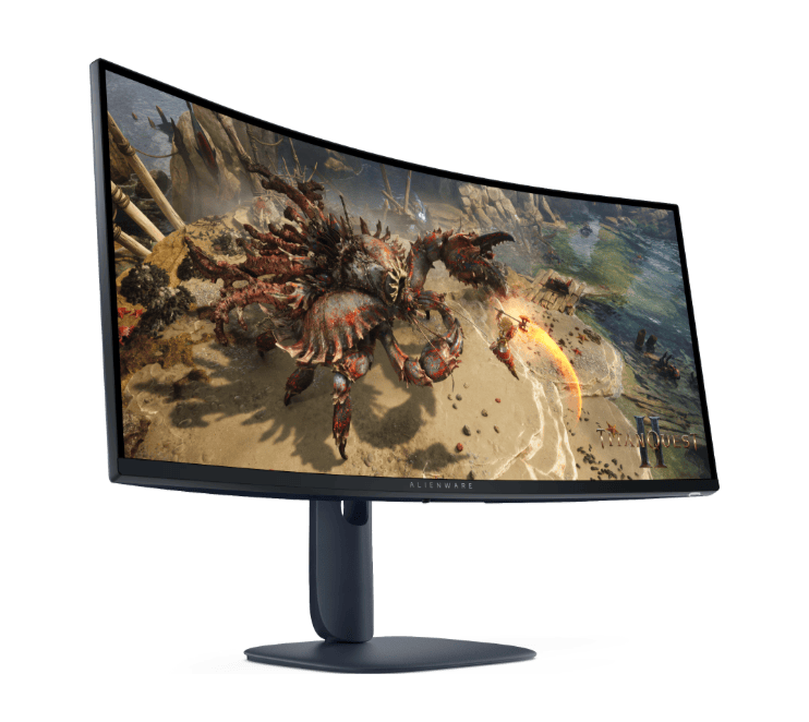 Alienware 34 Curved Gaming Monitor- AW3425DWM | 34inch | WQHD 3440 x 1440 at 180Hz | 400 nits | AMD FreeSync Premium