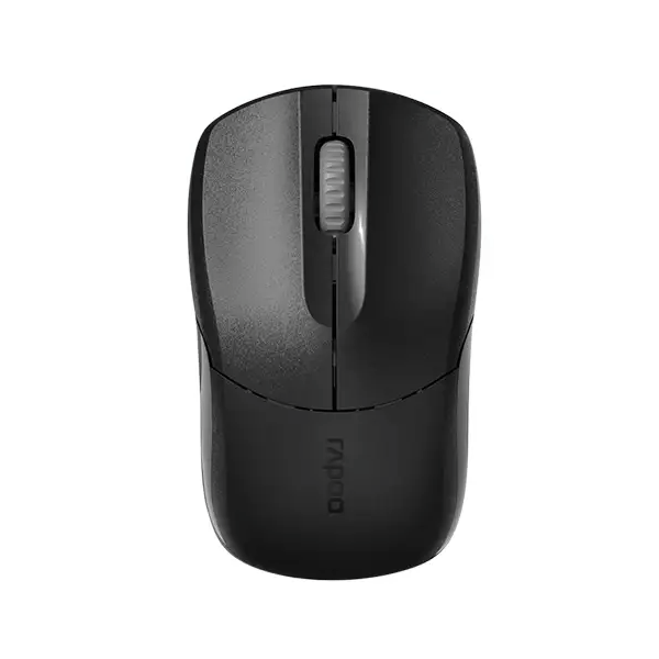 Rapoo B1S Silent Wireless Optical Mouse | Black/Pink/Blue/Grey