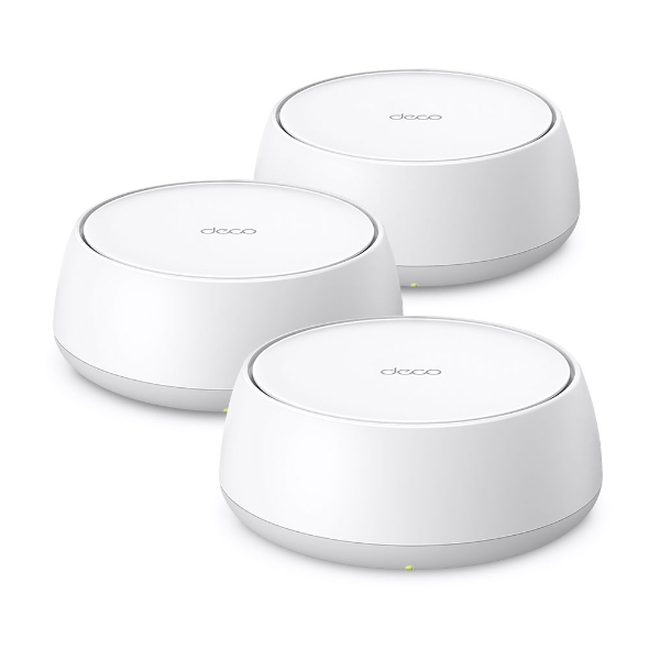 TP-Link Deco BE25 BE5000 Whole Home Mesh WiFi 7 System Dual Band (3-Pack)