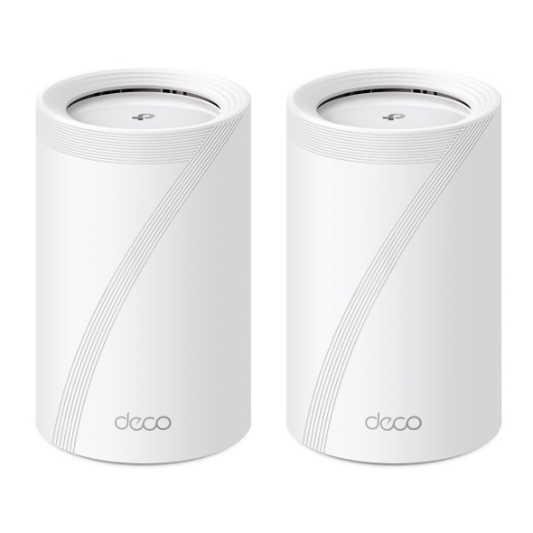 TP-Link Deco BE65 BE11000 Whole Home Mesh WiFi 7 System Tri-Band (2-Pack)