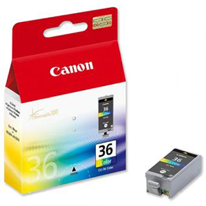 3-Pack Remanufactured CLI-36 Ink Cartridges – For Canon PIXMA IP100 IP110 – 2-Year Warranty