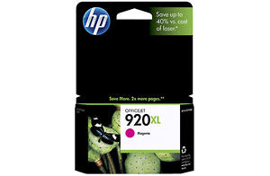 HP CD973AA #920XL Magenta Ink Cartridge