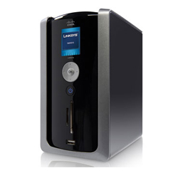Cisco Linksys NMH405 Media Hub Home Entertainment Storage with LCD
