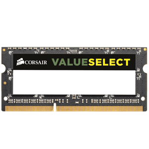 Corsair 4GB DDR3 1600 / PC3-12800 SODIMM CMSO4GX3M1A1600C11 Value Select