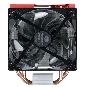Cooler Master HYPER 212 LED TURBO (Red Top Cover) RR-212TR-16PR-R1 Dual 120mm PWM Fans Red LEDs CPU Cooler