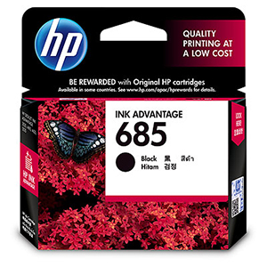 HP 685 Black Ink Cartridge (CZ121AA)