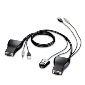 D-Link KVM-222 2-Port USB KVM Switch with Audio Support