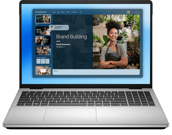 Dell 16 DC16251 | Platinum Silver | Intel Core 7 150U | 32GB DDR5 | 1 TB SSD | 16inch FHD+ | Intel Graphics | Win11