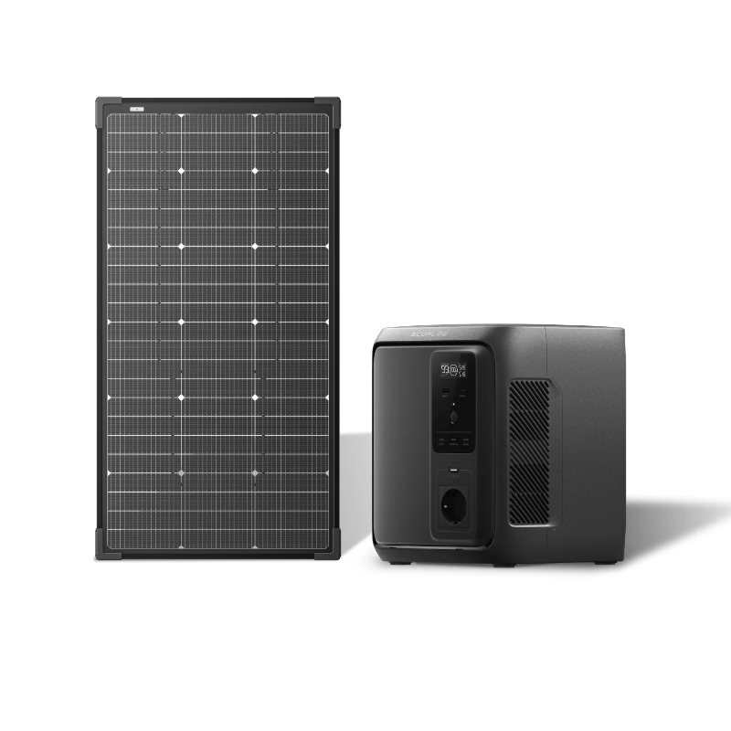 EcoFlow DELTA 3 1000 Air UPS Portable Power Station | 960Wh LiFePO4 Battery | 500W AC Output | 1000W X-Boost | 500W Solar Charge