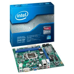 Intel Desktop Board DH61BF mATX LGA1155 w/ VGA PORT/DVI, GIGABIT LAN Motherboard