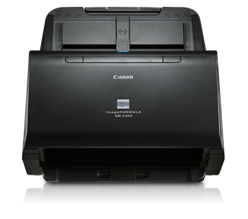 Canon imageFORMULA DR-C240 Desktop Sheet-Fed Scanner | 45 ppm Scanning Speed | 90 ipm Duplex Scanning | 600 dpi Resolution