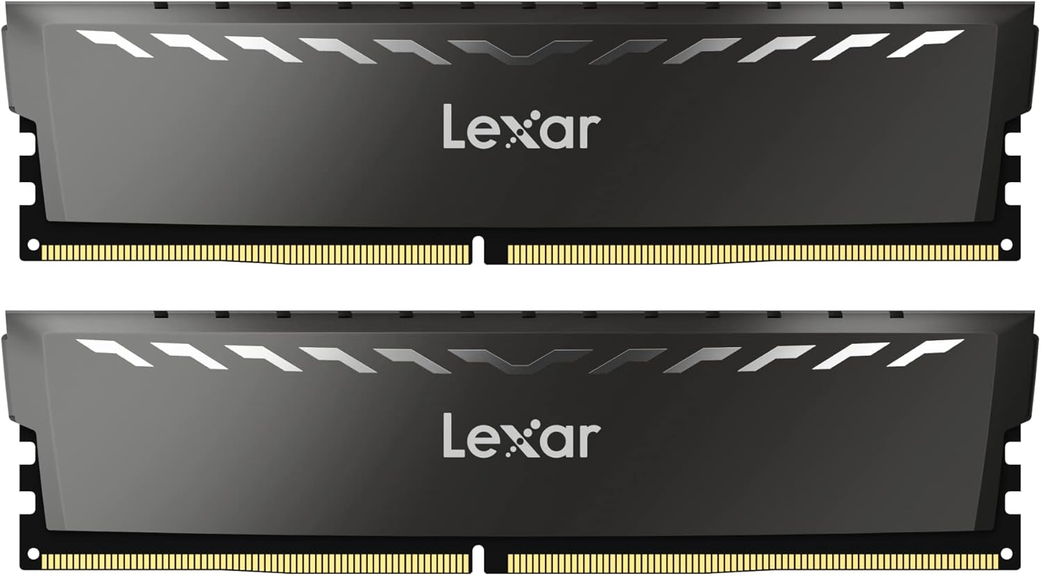 Lexar THOR DDR4 16GB (2 x 8GB) 3600MHz Desktop Memory Kit Black, Dual Pack