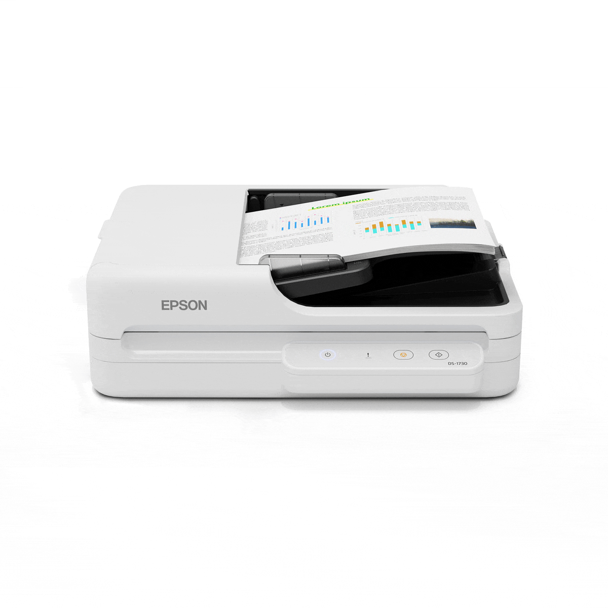 Epson WorkForce DS-1730 A4 Flatbed Document Scanner with Duplex ADF