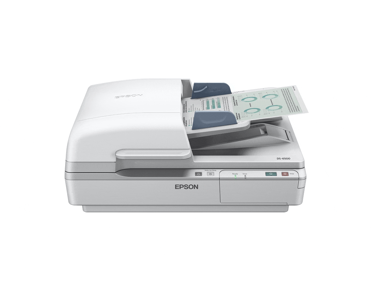Epson Epson WorkForce DS-6500 Flatbed Document Scanner with Duplex ADF
