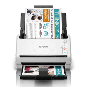 Epson WorkForce DS-570WII A4 Duplex Sheet-fed Document Scanner | B11B263503 | 35ppm/70ipm | Wifi | ADF - 50 sheets capacity