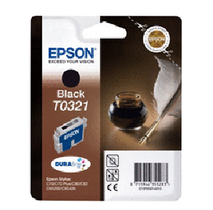 Epson T0321 Black Ink Cartridge