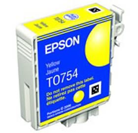 Epson T0754 Yellow Ink Cartridge