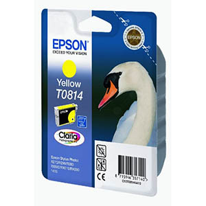 Epson T0814 Yellow Ink Cartridge