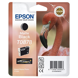 Epson T0878 Matte Black Ink Cartridge