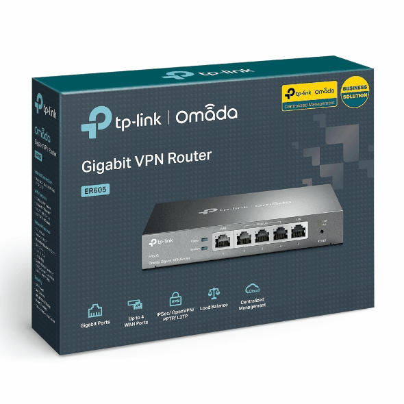 TP-Link ER605 V.2 Omada Gigabit VPN Router