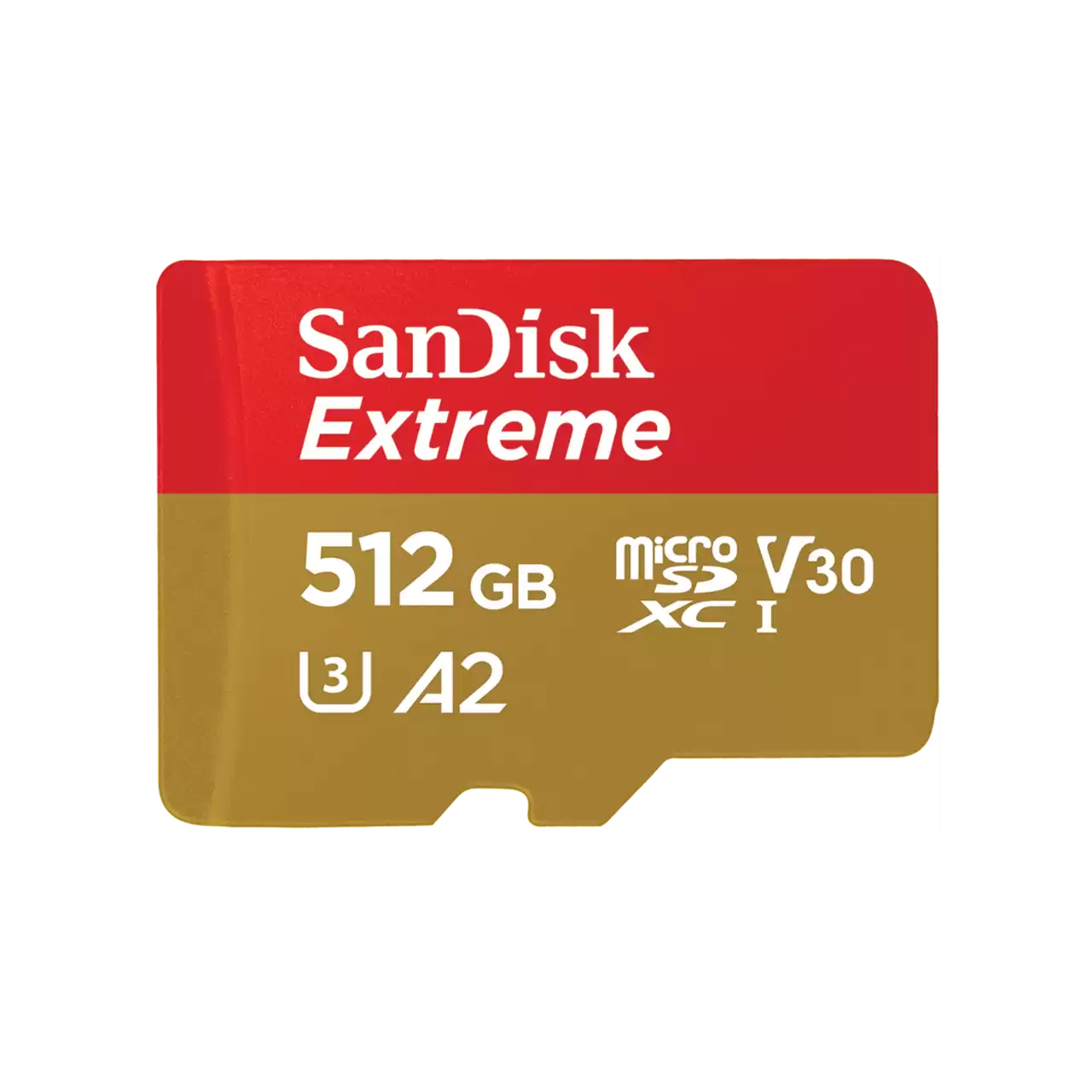 SanDisk 512GB EXTREME MICROSDXC SDSQXAV UHS-I CARD SDSQXAV-512G-GN6MN