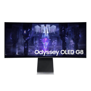 Samsung LS4BG850SEXXP 34inch Odyssey OLED G8 Ultra-WQHD 175Hz 0.03ms Smart Gaming Monitor