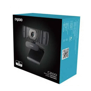 Rapoo C200 720p HD USB Webcam Black