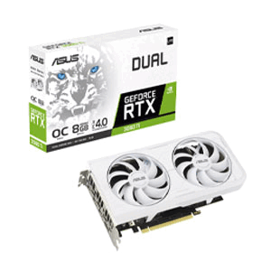 ASUS DUAL RTX 3060Ti WHITE OC GDDR6X 8GB 256BIT GPU