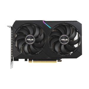 Asus Dual GeForce RTX 3060 V2 OC Edition 12GB GDDR6 with two powerful Axial-tech fans