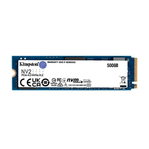 Kingston 500GB NV2 M.2 NVME PCIE4 SNV2S/500G Solid State Drive